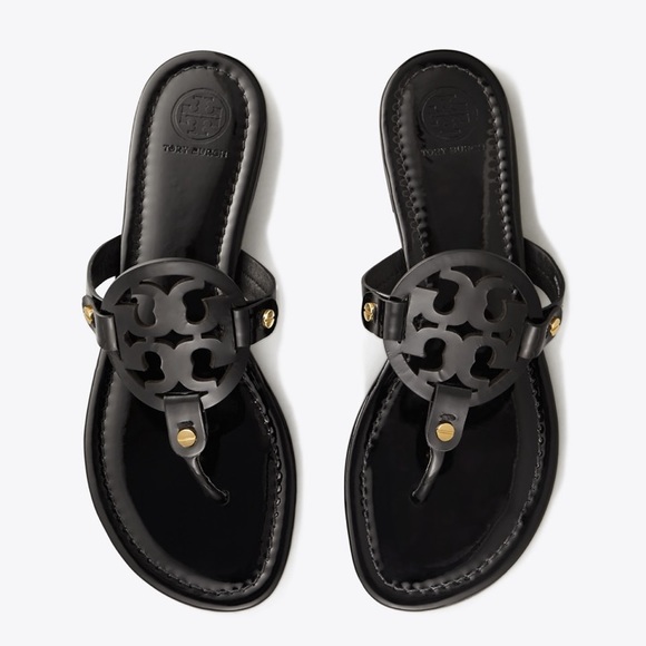 Tory Burch Shoes - Tory Burch MILLER SANDAL, PATENT LEATHER